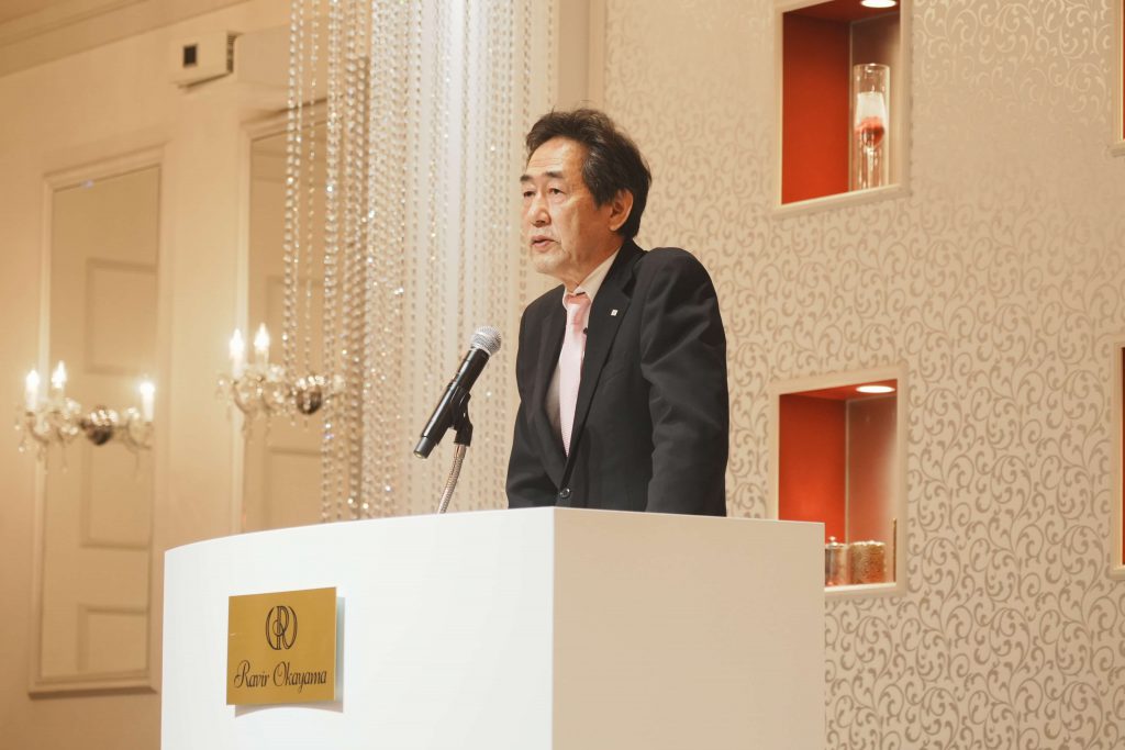 《社長より歓迎の言葉》