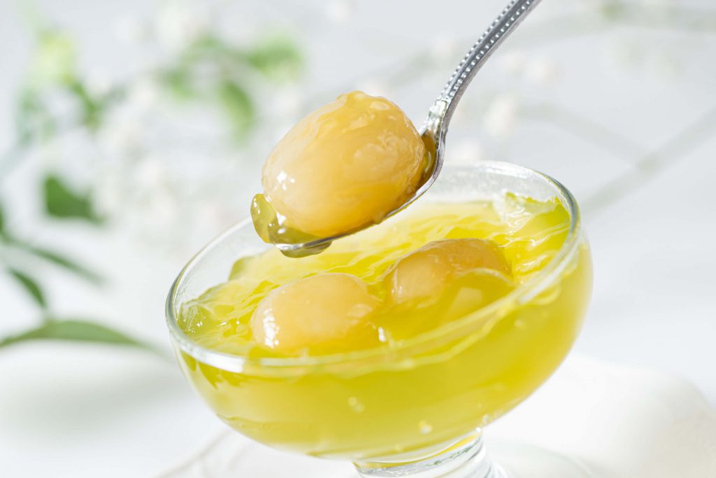 岡山県産桃とぶどうのジュレ4本